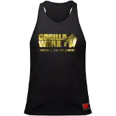 Gorilla wear Classic Tank Top, Black/Gold