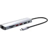 Manhattan 7-in-1 4k Usb-c Dokningsstation