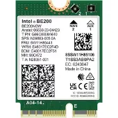 Intel BE200 Wi-Fi 7 2x2 + BT 5.4 / M.2 2230 / Without vPro