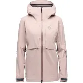 Black Diamond - Skijakker dame - W Factor Shell Pale Mauve til UnisexUld - Størrelse XS - Lyserød