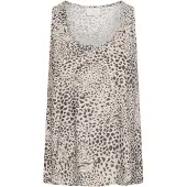 Kaffe Bluse 'KADebra' chamois / sort
