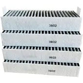 INF 4-pak emhættefiltre kompatible med Bosch HEZ9VRCR0 17004805