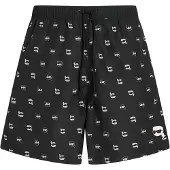 Karl Lagerfeld Badeshorts sort / hvid