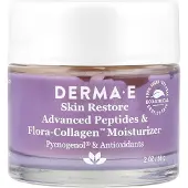 DERMA E , Avancerede Peptider & Flora-Collagen Moisturizer, 2 oz (56 g)