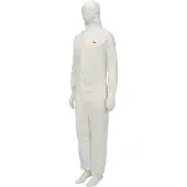 3M 4545, Hvid, L, Voksen, Unisex, Lynlås, Front