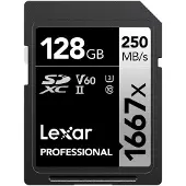 Lexar Professional SILVER 1667x - 250MB/s - 128GB
