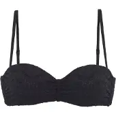 LASCANA Bikinioverdel sort