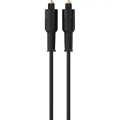 Sinox Optisk kabel. 3m. Sort