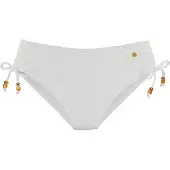 LASCANA Bikinitrusse guld / mørkeorange / hvid