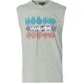 KOROSHI Bluser & t-shirts azur / khaki / hummer / hvid