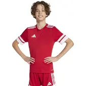 Adidas Funktionsskjorte 'Squadra 25' knaldrød / hvid
