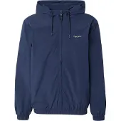 Pepe Jeans Pepe Jeanstil mænd. PM403166 Monson marineblå jakker (S), Casual, Polyester, Lange ærmer
