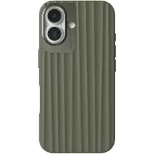 Nudient iPhone 16 Bold Cover - MagSafe-kompatibel - olivengrøn