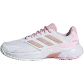 Adidas Sportssko 'CourtJam Control 3' lyserød / pudder / hvid