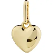 Pilgrim Pendant 'Charm Full Heart' guld
