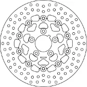 Brembo 78b40822 Flydende Forreste Bremseskive