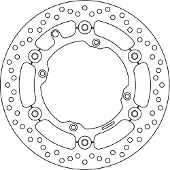 Brembo Oro 78b40814 Flydende Bremseskive