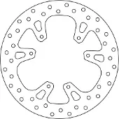 Brembo 68b40796 Bremse Skive