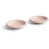 HAY Barro skål Pink, Ø20 cm, 2 stk.