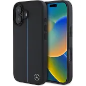 Mercedes-Benz iPhone 16 lædercover sort MagSafe Mercedes