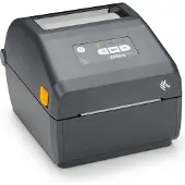 Zebra ZD421d - Etiketprinter - direkte termisk - Rulle (10,8 cm) - 203 dpi - op til 152 mm/sek. - USB 2.0, USB vært, LAN - grå