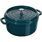 Staub La Mer rund gryde, tre lag emalje 5,2 l