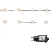 QAZQA Moderne udendørs LED-lyskæde 8M inkl. 14 lys - Malai