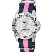 Lorus Watches Rs937ax4 43mm 10atm Quartz Analogical Dameur