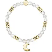 La Petite Story Natural Stone Agata Moon Armbånd