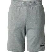 Puma Essentials No. 1 Logo 10" Shorts Men, Clothing, Medium Gray Heather, XL