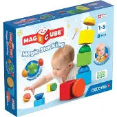 Geomag Magnetlegetøj - Magic Stacking - 8 Dele - - OneSize - Magnetlegetøj