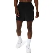 Asics Asicstil mænd. 2041A344 Short Court 7in sort (S), Sport, Tennis/padeltennis, Multisport, Genanvendt polister, Bæredygtig