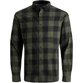 Jack & Jones Skjorte oliven / sort