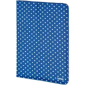 Hama Polka Dot - Flipomslag til tablet - polyester - blå - 10.1