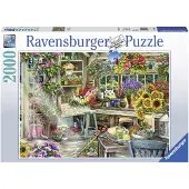 Ravensburger Puslespil - 2000 Brikker - Gardners Paradise - - OneSize - Puslespil