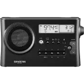 Sangean PR-D4BT AM/FM/Bluetooth digital radio med bærbar tuning grå