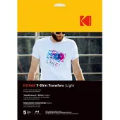 Kodak T-shirt transfer hvid A4 5 ark