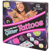 FAB LAB FabLab Glitter Tatoveringer med Glow in the dark