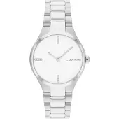Calvin Klein CK Dameur 25200332 Admire Hvid/Stål Ø36 mm