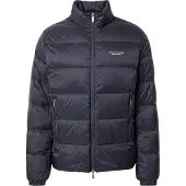 Armani Exchange A|X Armani Exchangetil mænd. XM001575AF16927UB101 Quiltet jakke med vandret steppemønster og hætte Essential marineblå (XXL), Casual, Polyes