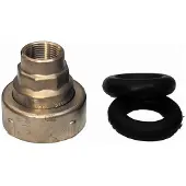 Isiflo Murgennemføring 32mm-1 muffe - med 2 omløber.