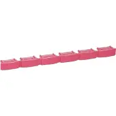LK LEXCOM 19'' Rack patchpanel farvekode, rød