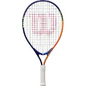 Wilson Slam Jr 21, Blå, Orange, Hvid, Aluminium, Slam, 613 cm², 16 x 18, 5 År