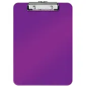 Leitz WOW - Clipboard - for A4 (210 x 297 mm) - kapacitet: 80 ark - lilla