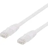 Deltaco UTP Cat6 patchkabel 0.5m, hvid
