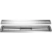Unidrain armatur/ramme/rist vinyl 800 mm