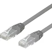 Deltaco U/UTP Cat6 patchkabel 3m, grå