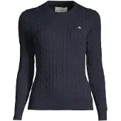 Gant Pullover navy / brandrød / sølv / hvid