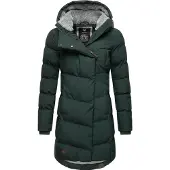 Ragwear Vinterfrakke 'Pavla' mørkegrøn