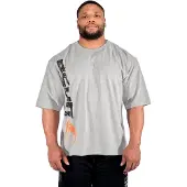 Gasp Iron Tee, Greymelange/Black